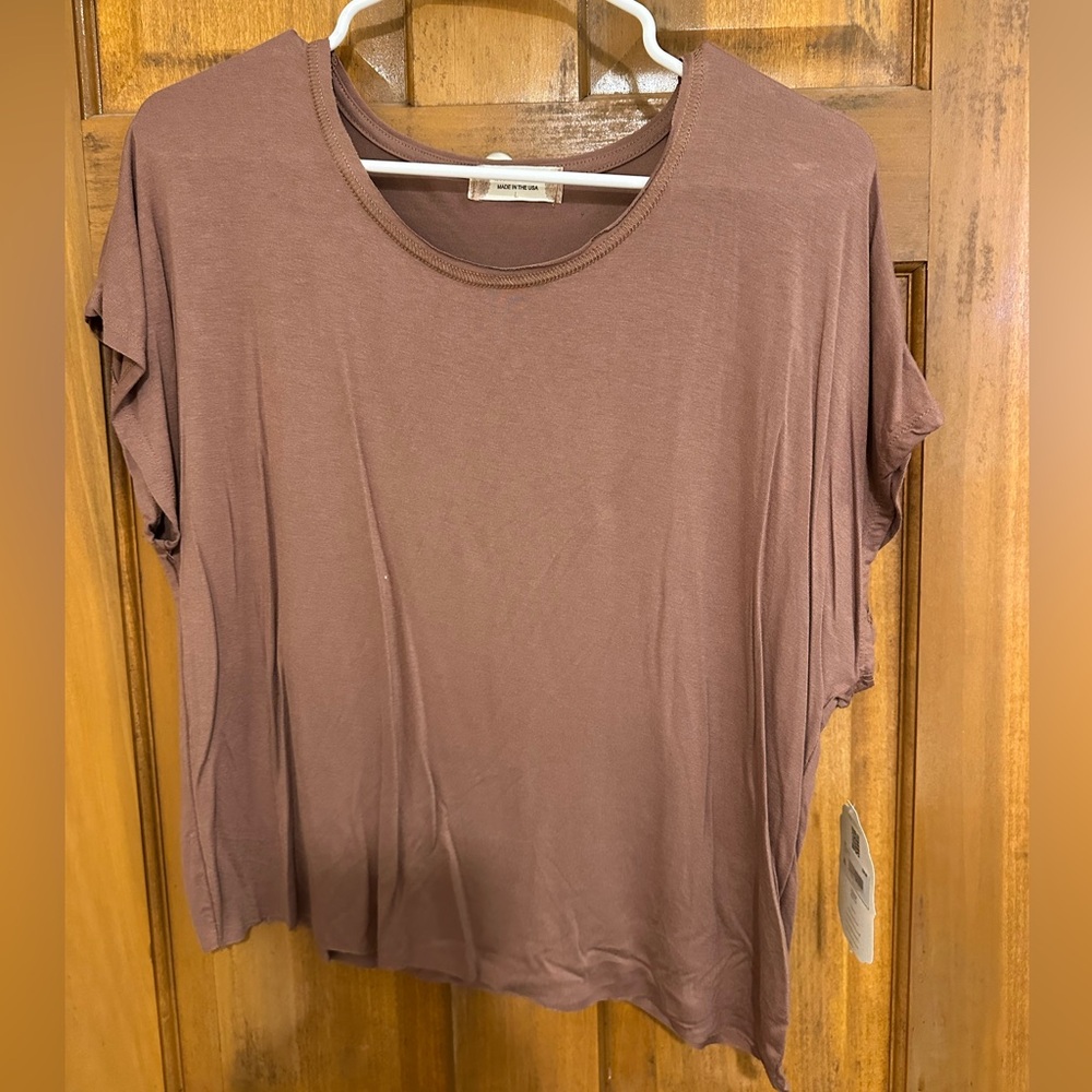 Altar’d State Brown Tee